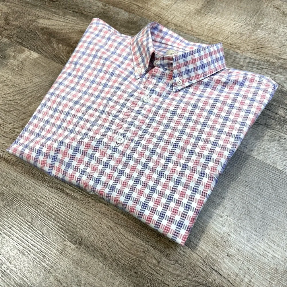 J. Crew Men’s Shirt long sleeve Size Large 100% Cotton 🧵 🪡 - Picture 3 of 15